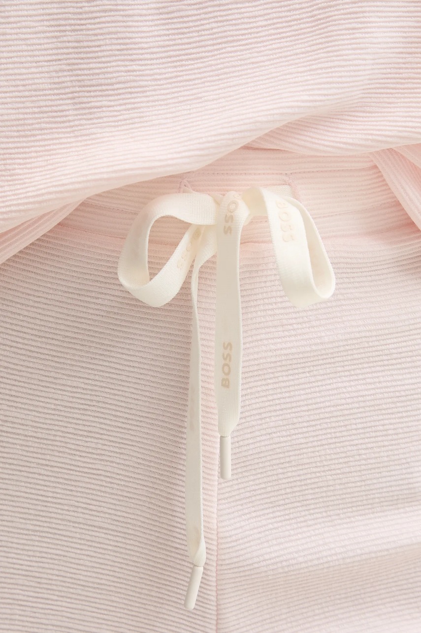 Παντελόνι lounge BOSS χρώμα: ροζ, 50535771 φωτογραφία