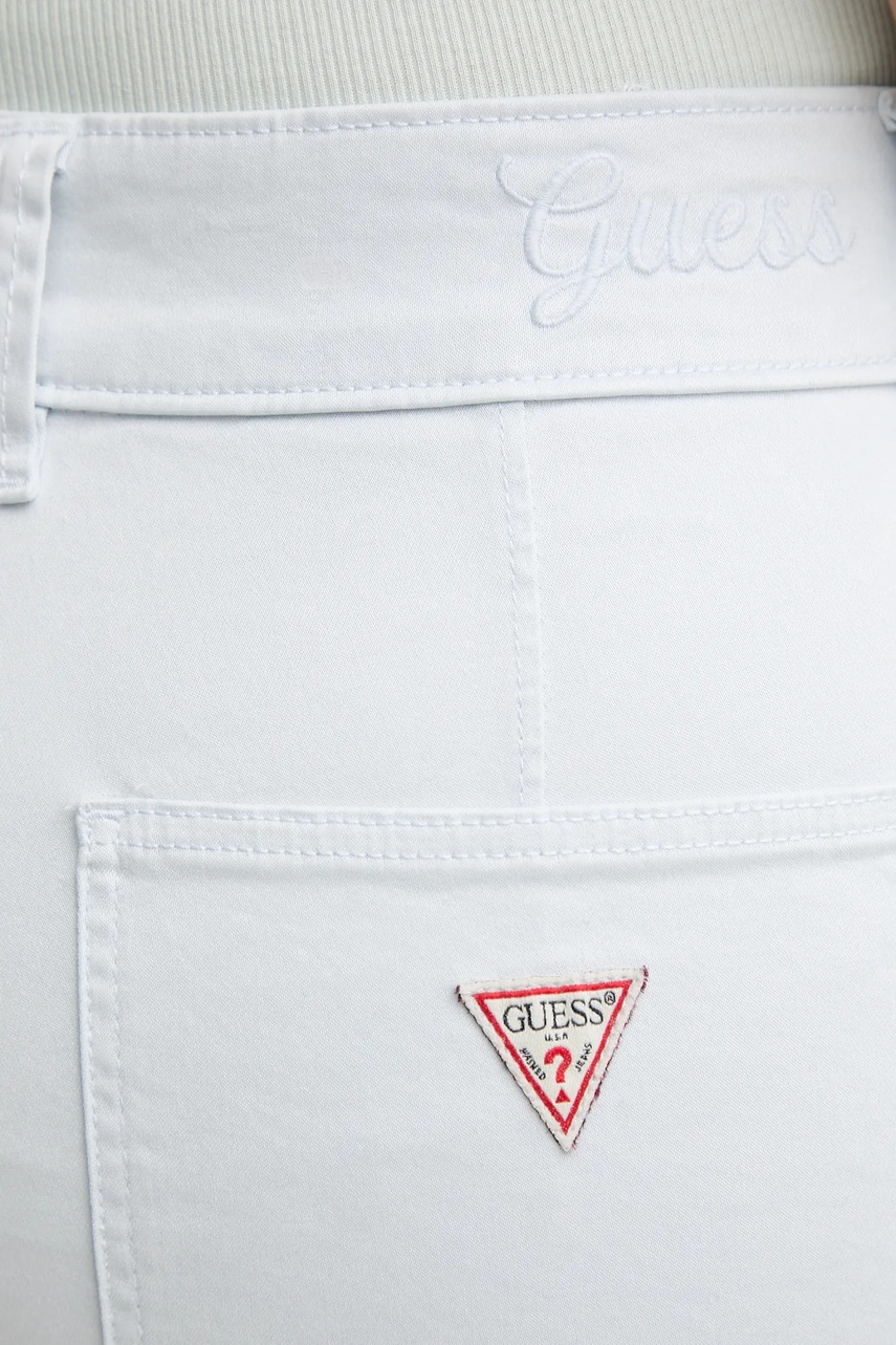 Παντελόνι Guess χρώμα: μπλε, W5GA1B W93CL φωτογραφία