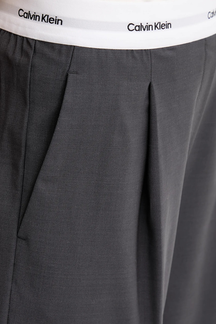 Vlněné kalhoty Calvin Klein (obrázek 4)
