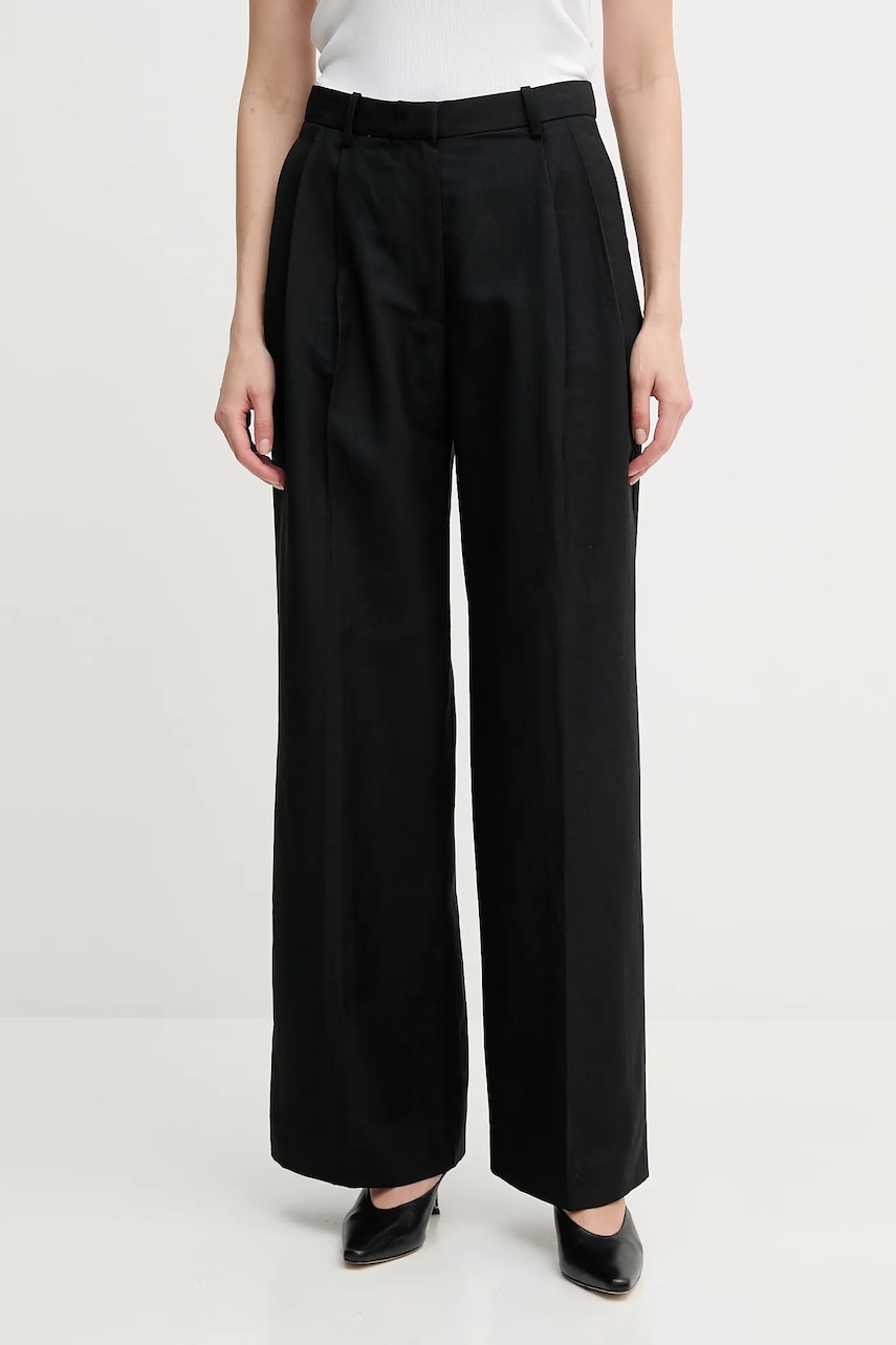 Παντελόνι με λινό μείγμα Tommy Hilfiger