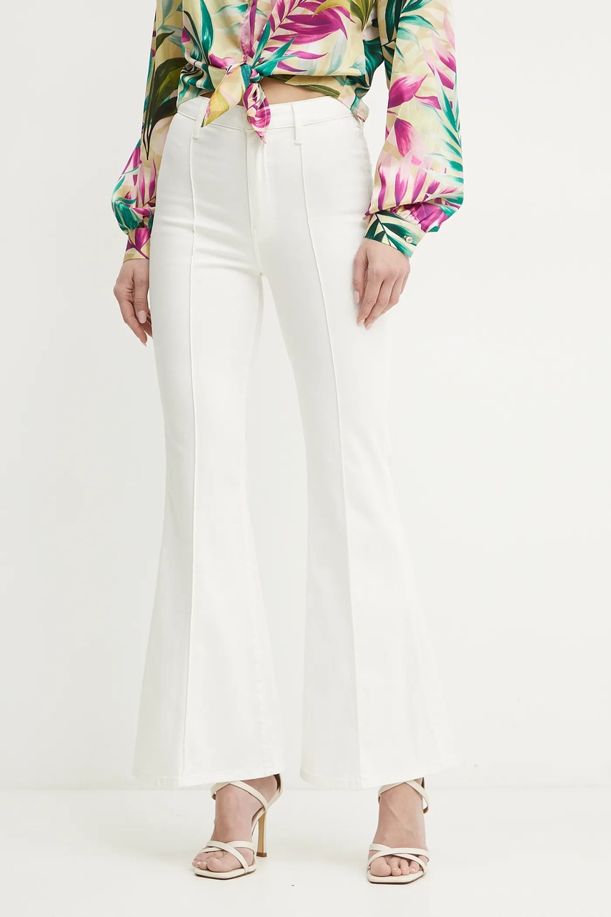 Levně Džíny Guess AMANDA dámské, high waist, W5GA1Q D5N71