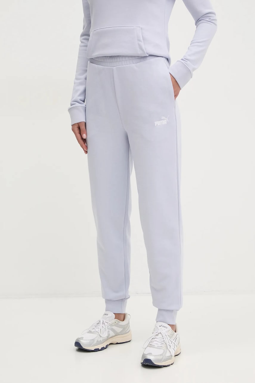 Puma pantaloni de trening femei, neted, 682459