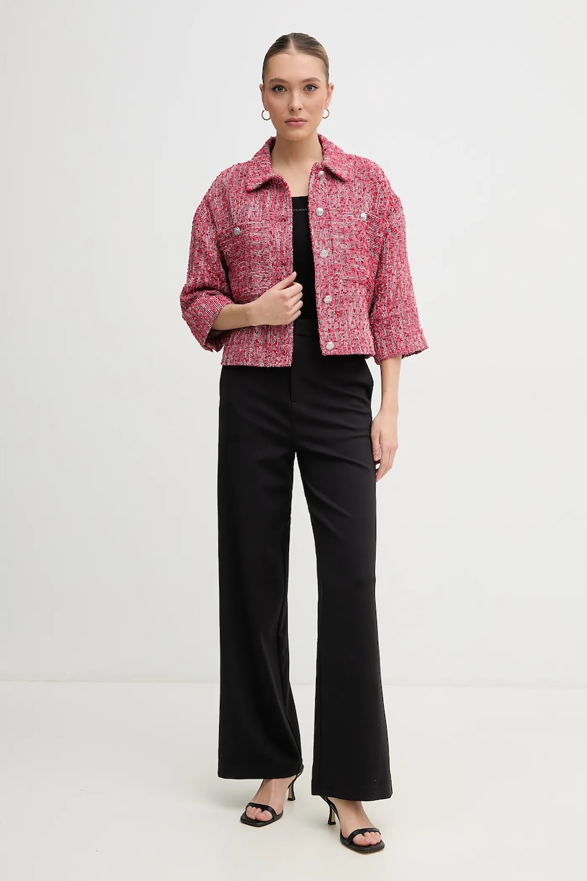 Брюки Calvin Klein Jeans женские цвет чёрный широкие высокая посадка J20J225334 Брюки Calvin Klein Jeans женские цвет чёрный широкие высокая посадка J20J225334