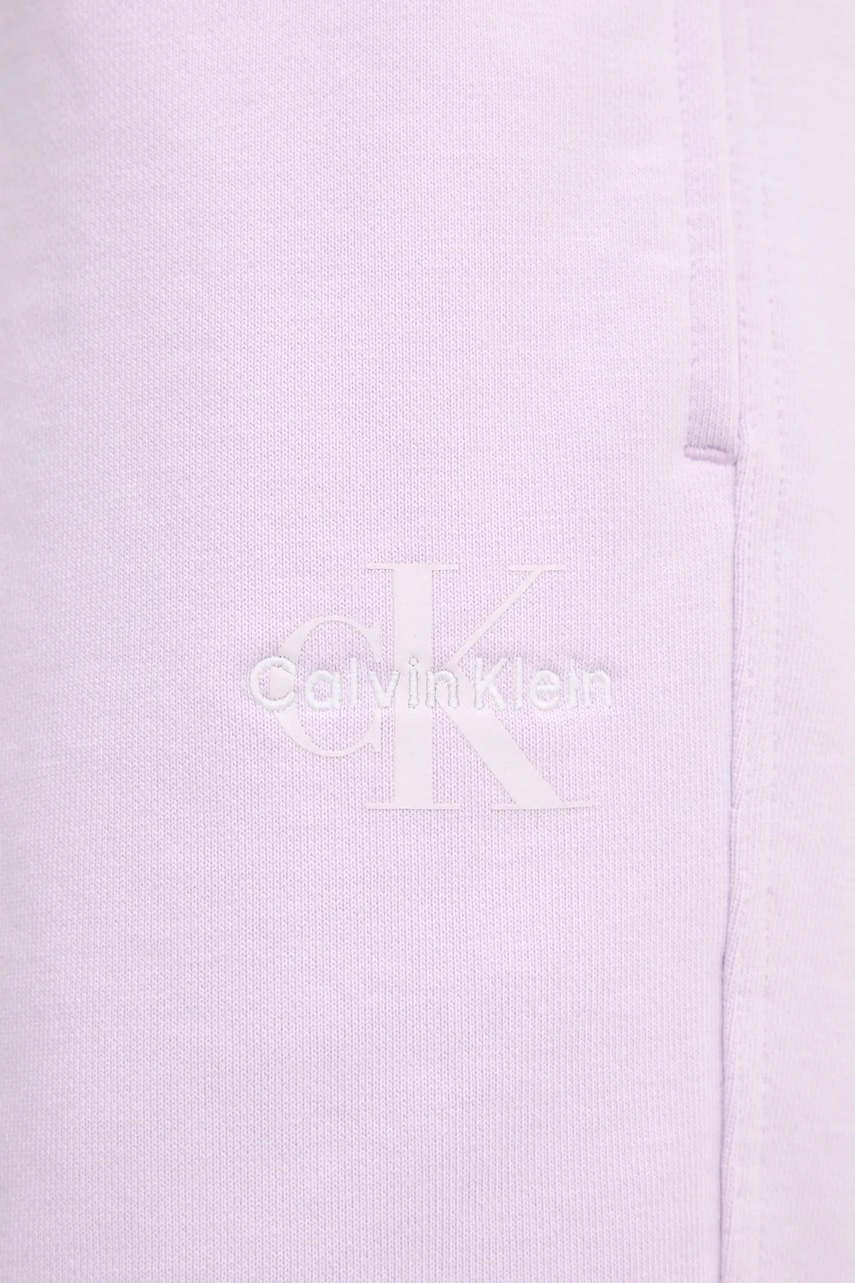 Calvin Klein Jeans teplákové nohavice dámske s bavlnou