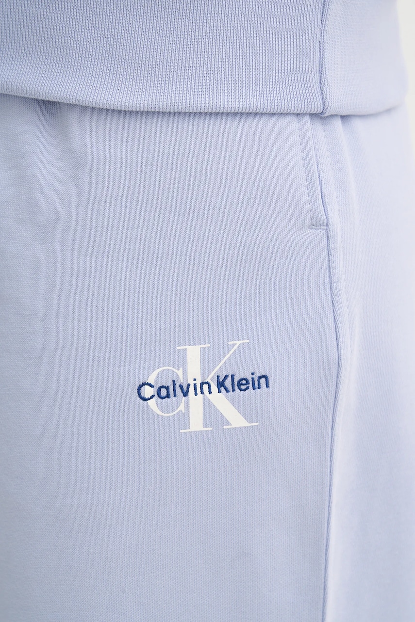 Calvin Klein Jeans teplákové nohavice dámske s bavlnou