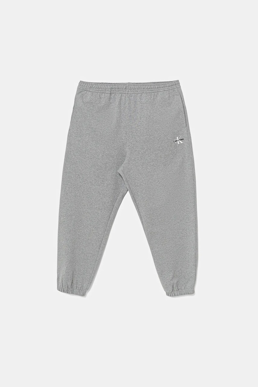 Levně Tepláky Calvin Klein Jeans dámské, bílá barva, LV047B235G