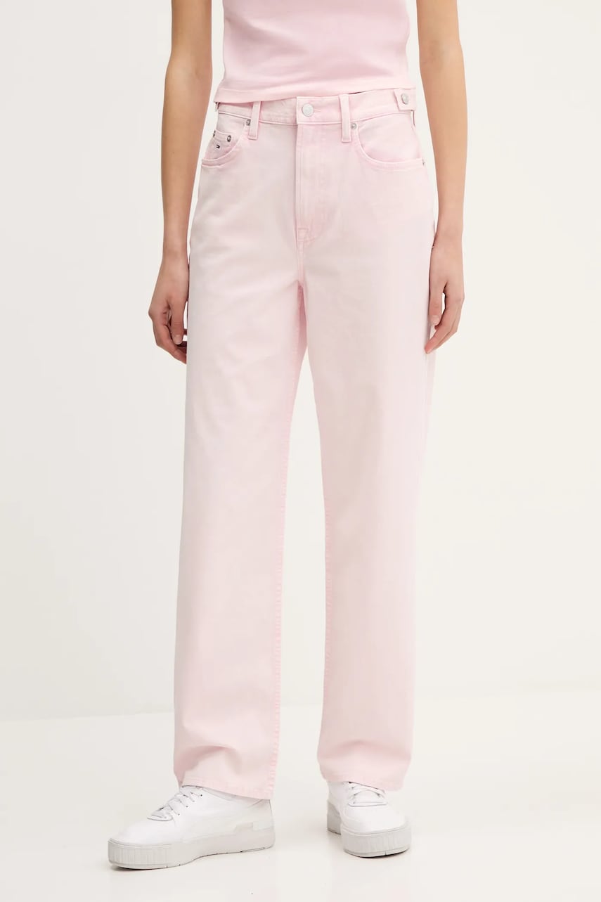 Tommy Jeans blugi high waist, DW0DW20349