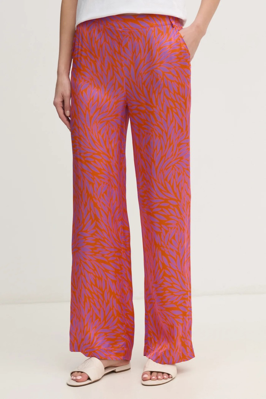 Παντελόνι La Petite Française PAVINA χρώμα: πορτοκαλί, PAVINA φωτογραφία