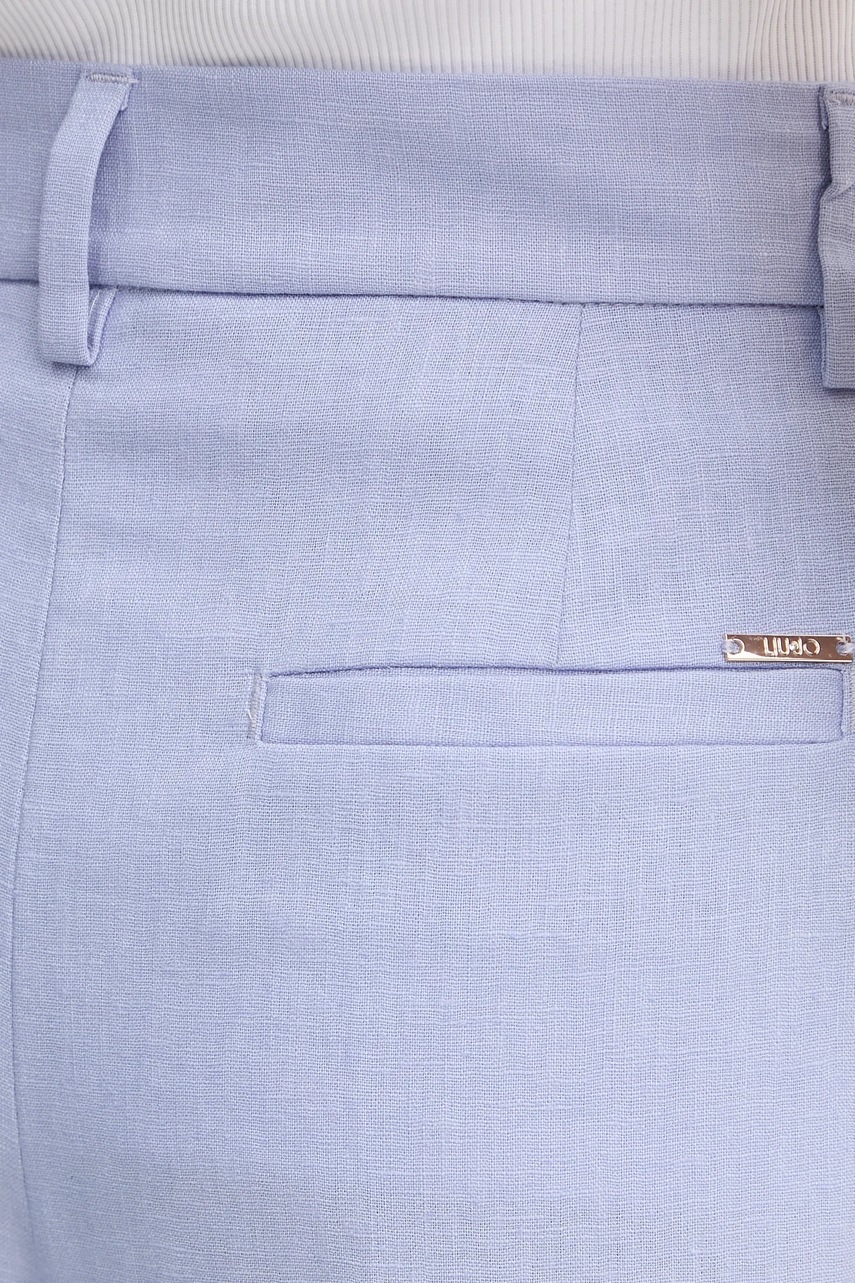 Lněné kalhoty Liu Jo (obrázek 4)