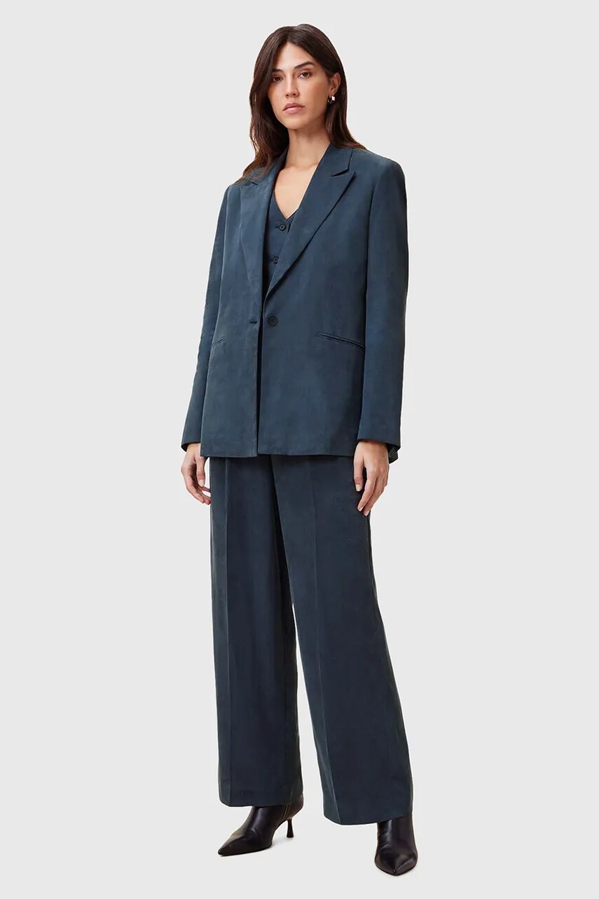 AllSaints pantaloni AVERIE femei, drept, medium waist, W040QC