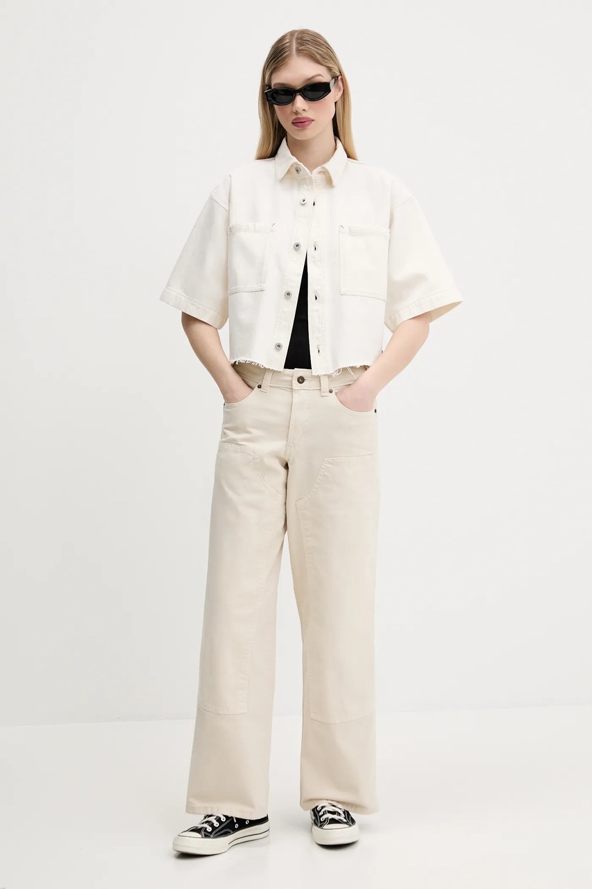 Джинсы Dickies высокая посадка DK0A4Z7JF901