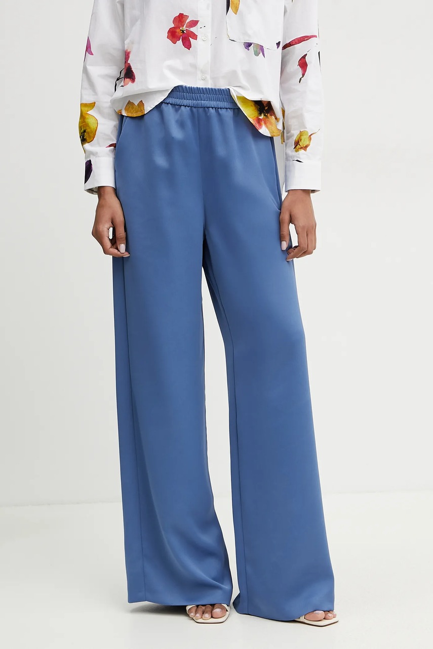 MAX&Co. pantaloni femei, lat, high waist, 2516131033200