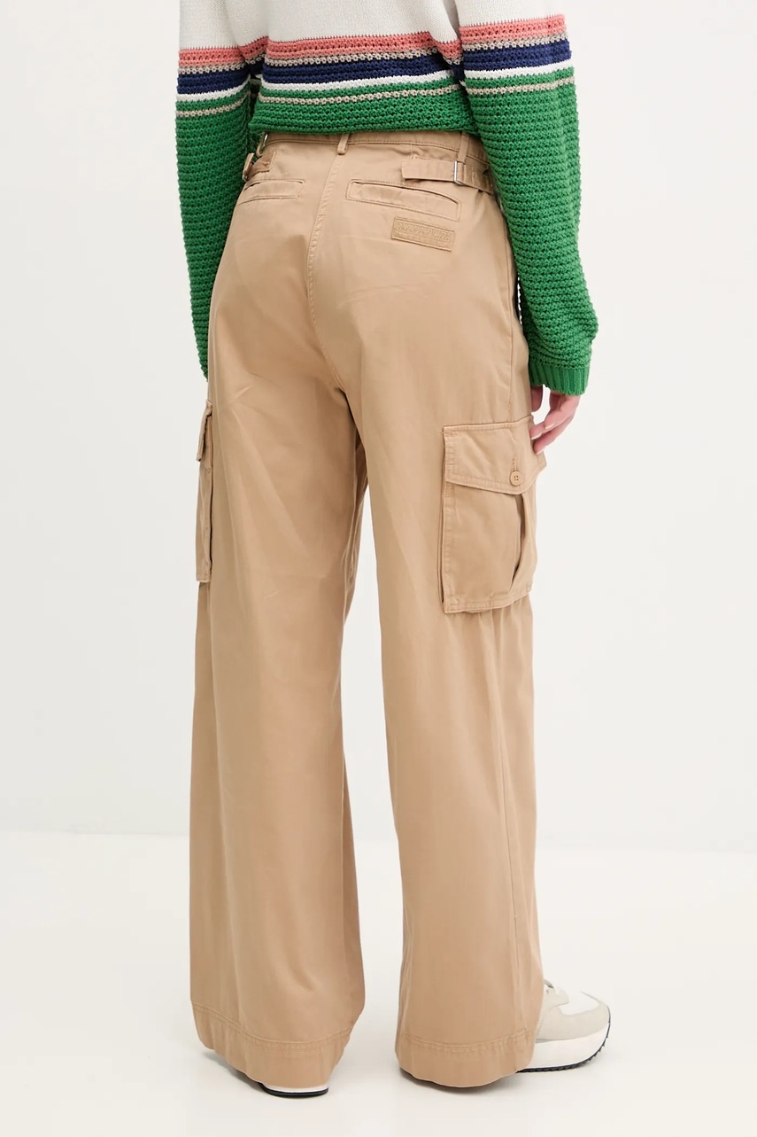 Βαμβακερό παντελόνι Napapijri M-Selva φωτογραφία