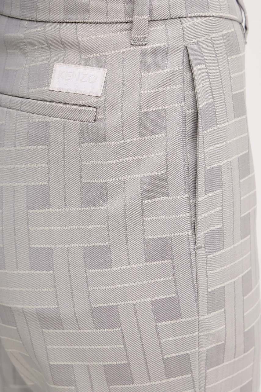 Μάλλινο παντελόνι Kenzo φωτογραφία