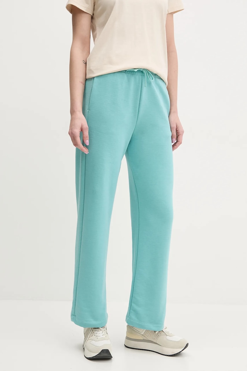 Rossignol pantaloni de trening Presset culoarea turcoaz, neted, RLNWP21