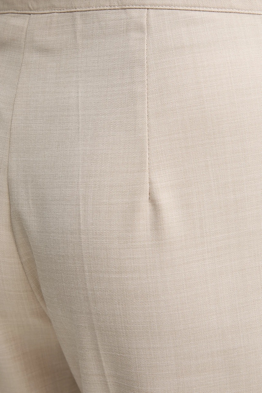 Παντελόνι Sandro Ferrone χρώμα: μπεζ, S23XBEBERILLIO φωτογραφία