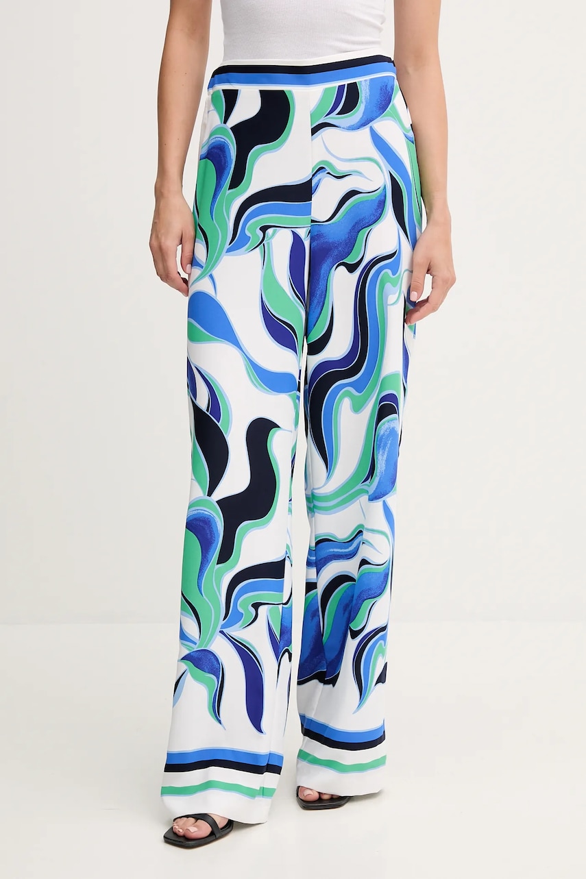 Joseph Ribkoff pantaloni culoarea violet, drept, high waist, 252084