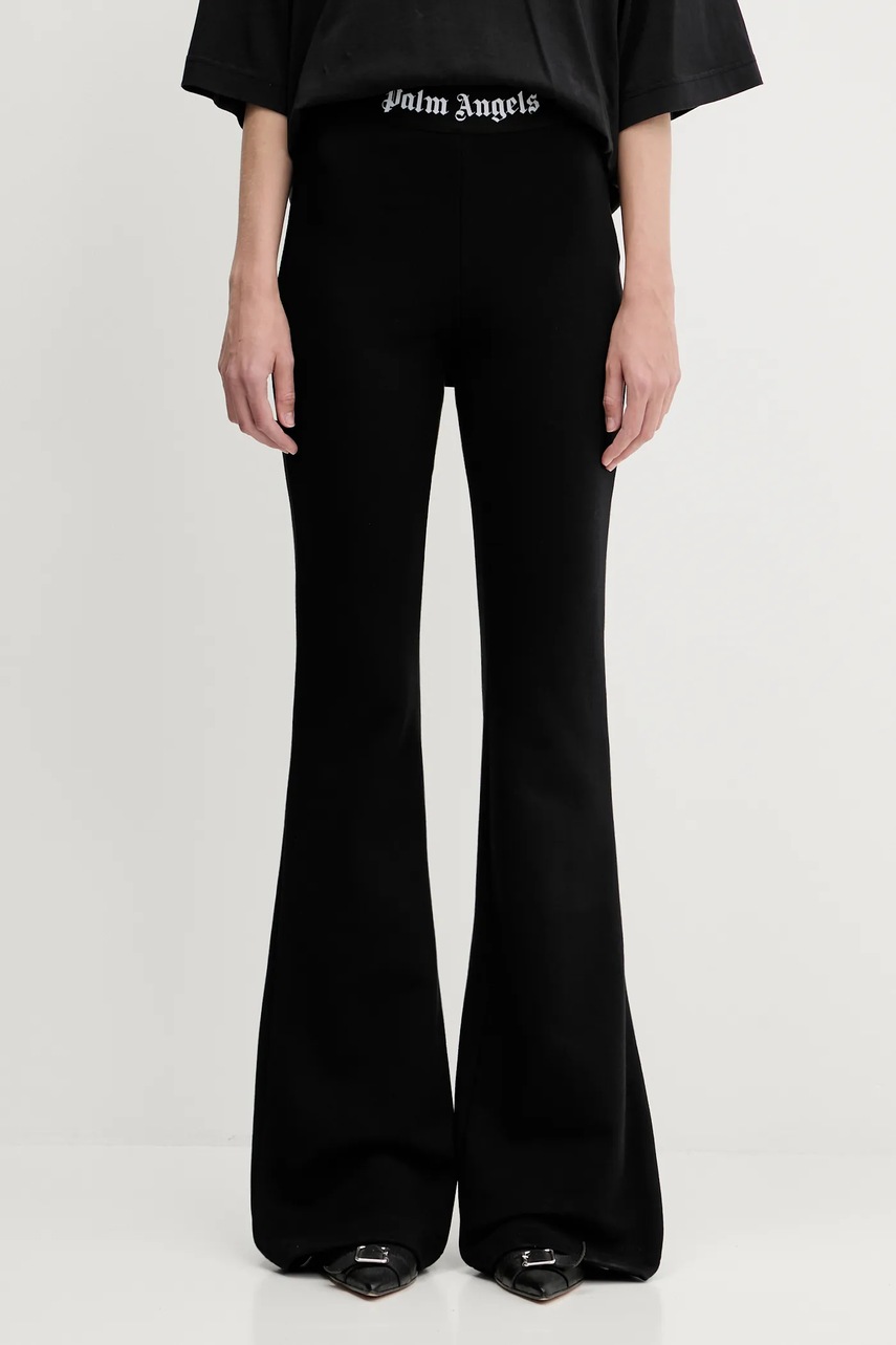 Palm Angels pantaloni de bumbac Classic Logo Tape