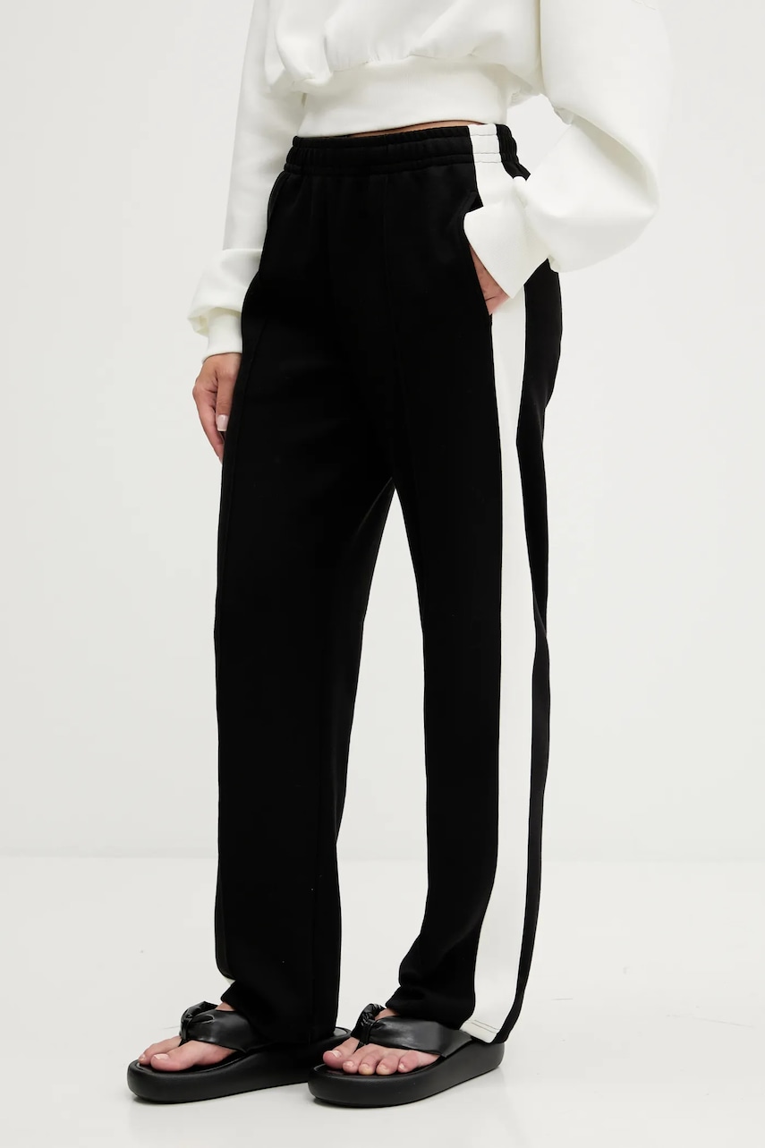 Karl Kani pantaloni de trening culoarea negru, uni, PD00005427