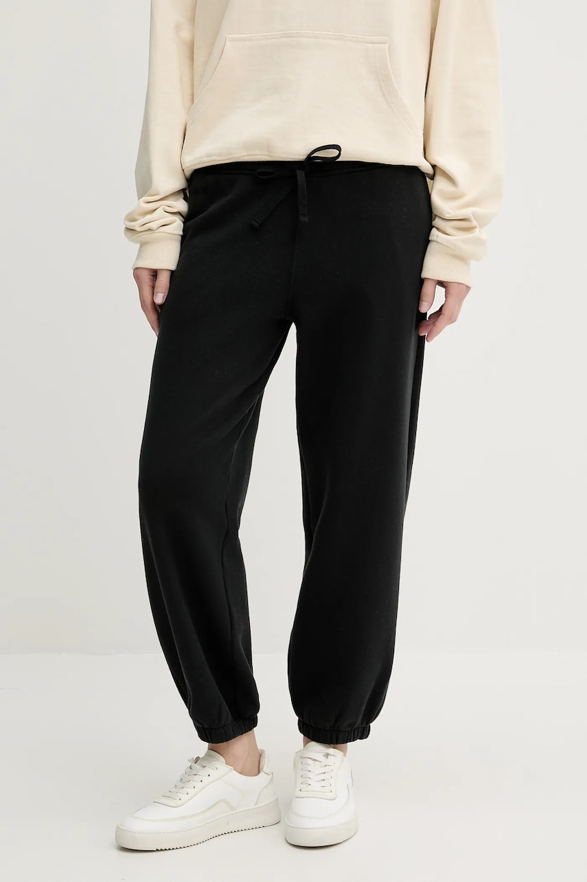 Hollister Co. pantaloni de trening culoarea negru, uni, KI347-5037