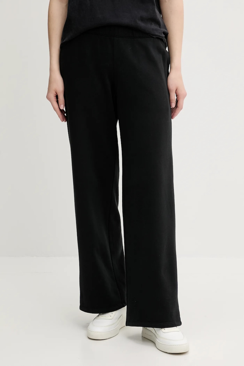 Hollister Co. pantaloni de trening culoarea negru, uni, KI347-5059