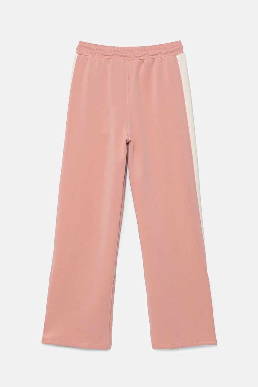 Детские спортивные штаны Guess цвет розовый с узором J5RB10 KCO72