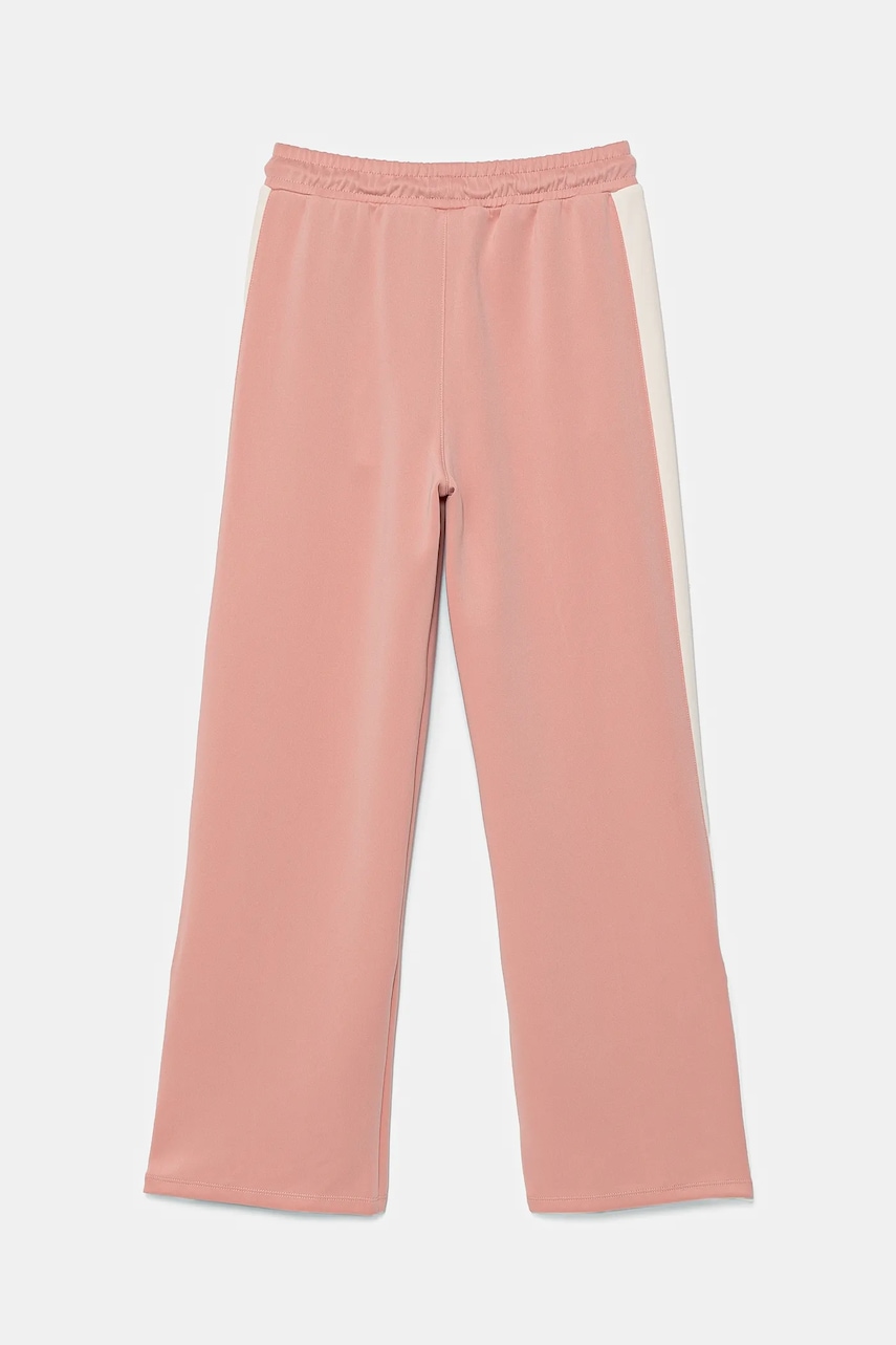 Детские спортивные штаны Guess цвет розовый с узором J5RB10 KCO72 Детские спортивные штаны Guess цвет розовый с узором J5RB10 KCO72