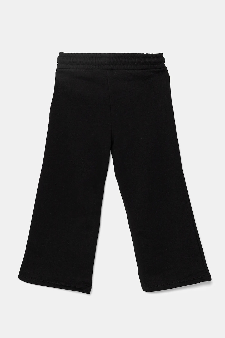 Дитячі спортивні штани Guess колір чорний однотонні J5GQ11 KCRP0 Дитячі спортивні штани Guess колір чорний однотонні J5GQ11 KCRP0