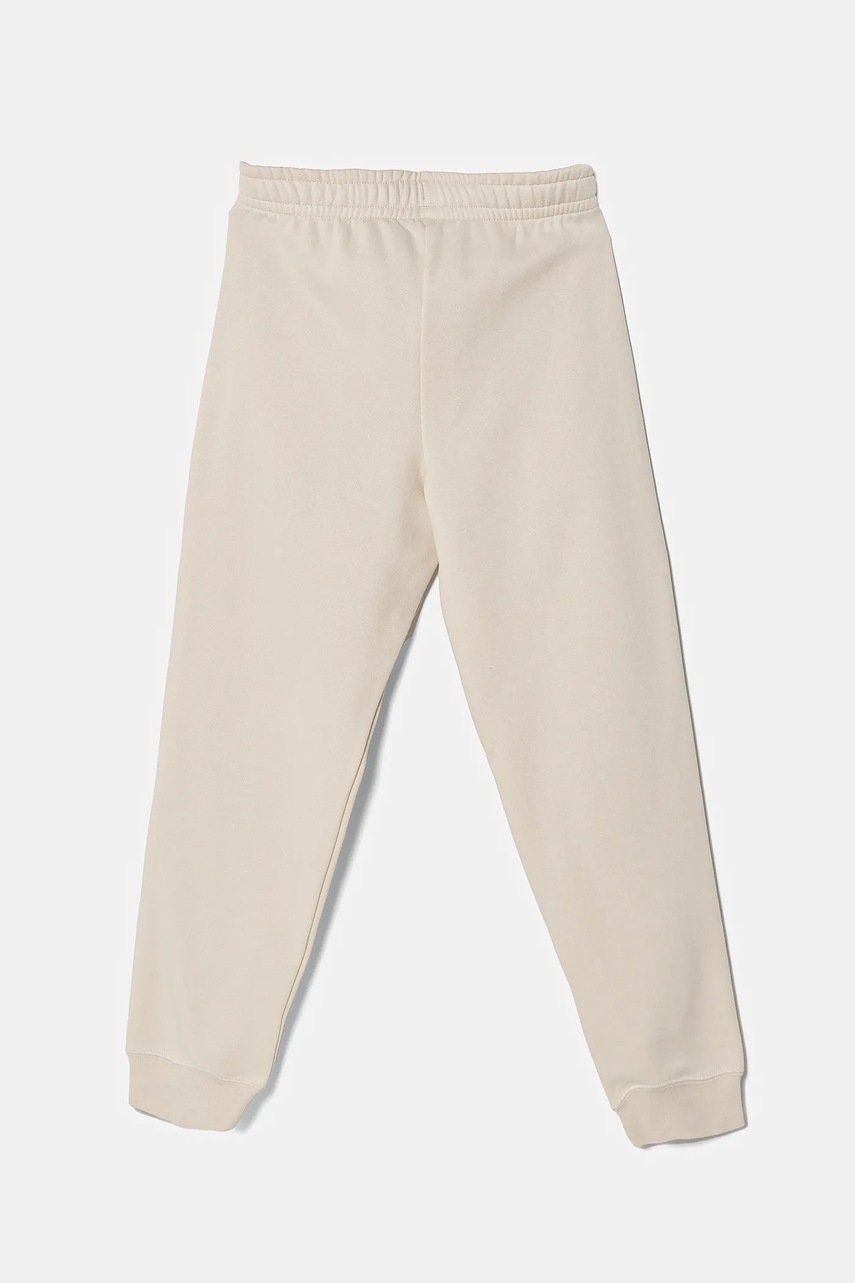 Детские спортивные штаны Puma ESS Sweatpants CL FL цвет бежевый однотонные 684898