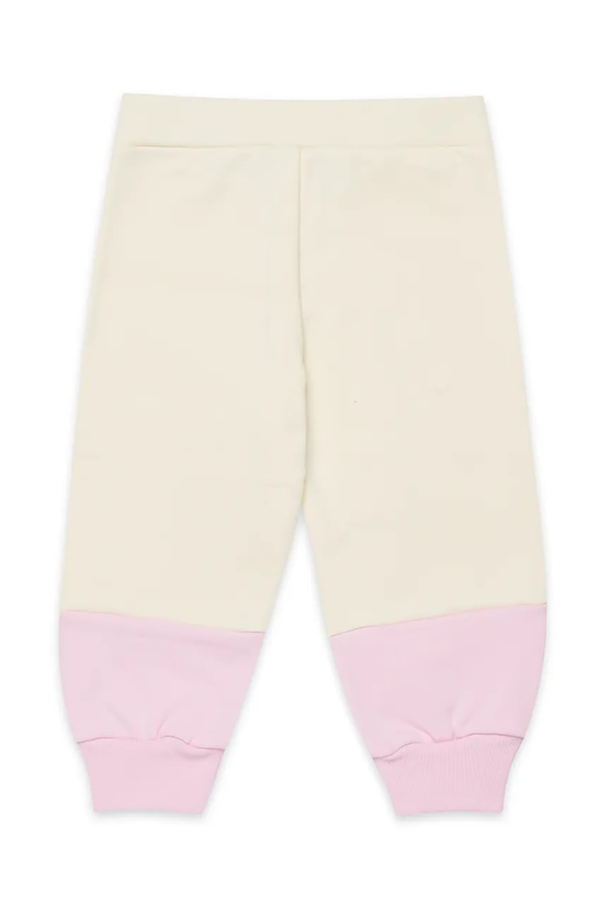 Хлопковые штаны для младенцев Marni MP174B TROUSERS цвет розовый однотонные M01390 Хлопковые штаны для младенцев Marni MP174B TROUSERS цвет розовый однотонные M01390