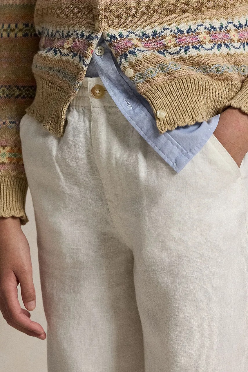 Dětské plátěné kalhoty Polo Ralph Lauren (obrázek 5)