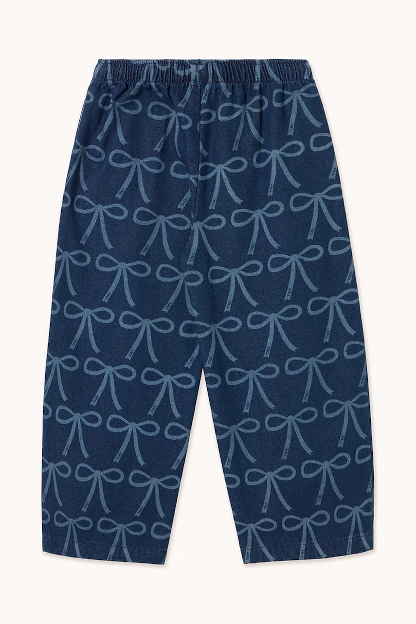 Детские брюки Tinycottons BOWS PANT с узором SS25-237 Детские брюки Tinycottons BOWS PANT с узором SS25-237