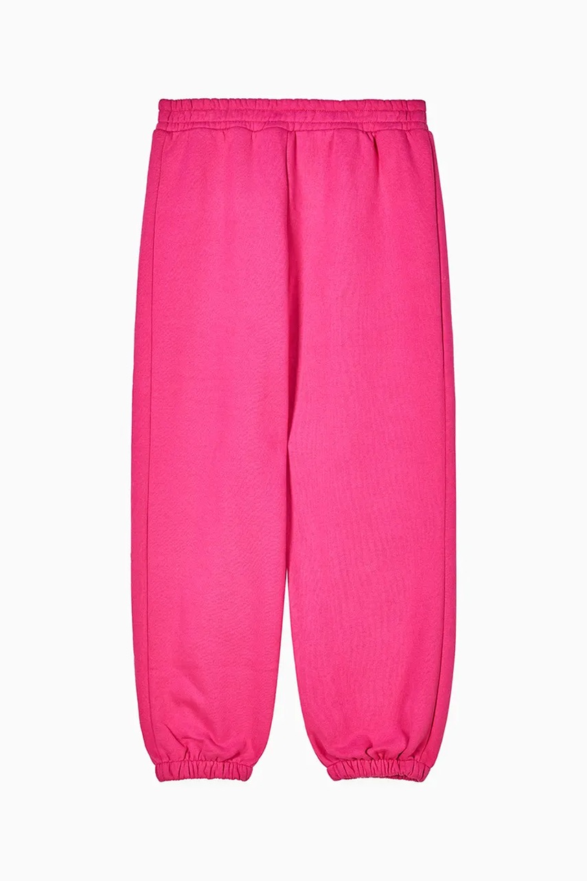 Levně Dětské bavlněné tepláky Patrizia Pepe K103 černá barva, 7P0326