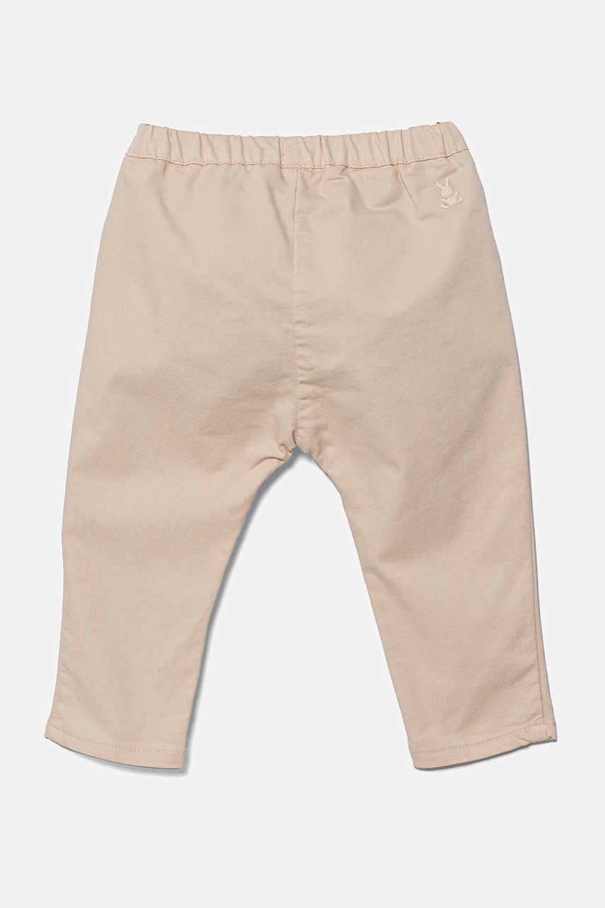 Брюки для младенцев United Colors of Benetton цвет розовый однотонные 4U40AF019 Брюки для младенцев United Colors of Benetton цвет розовый однотонные 4U40AF019