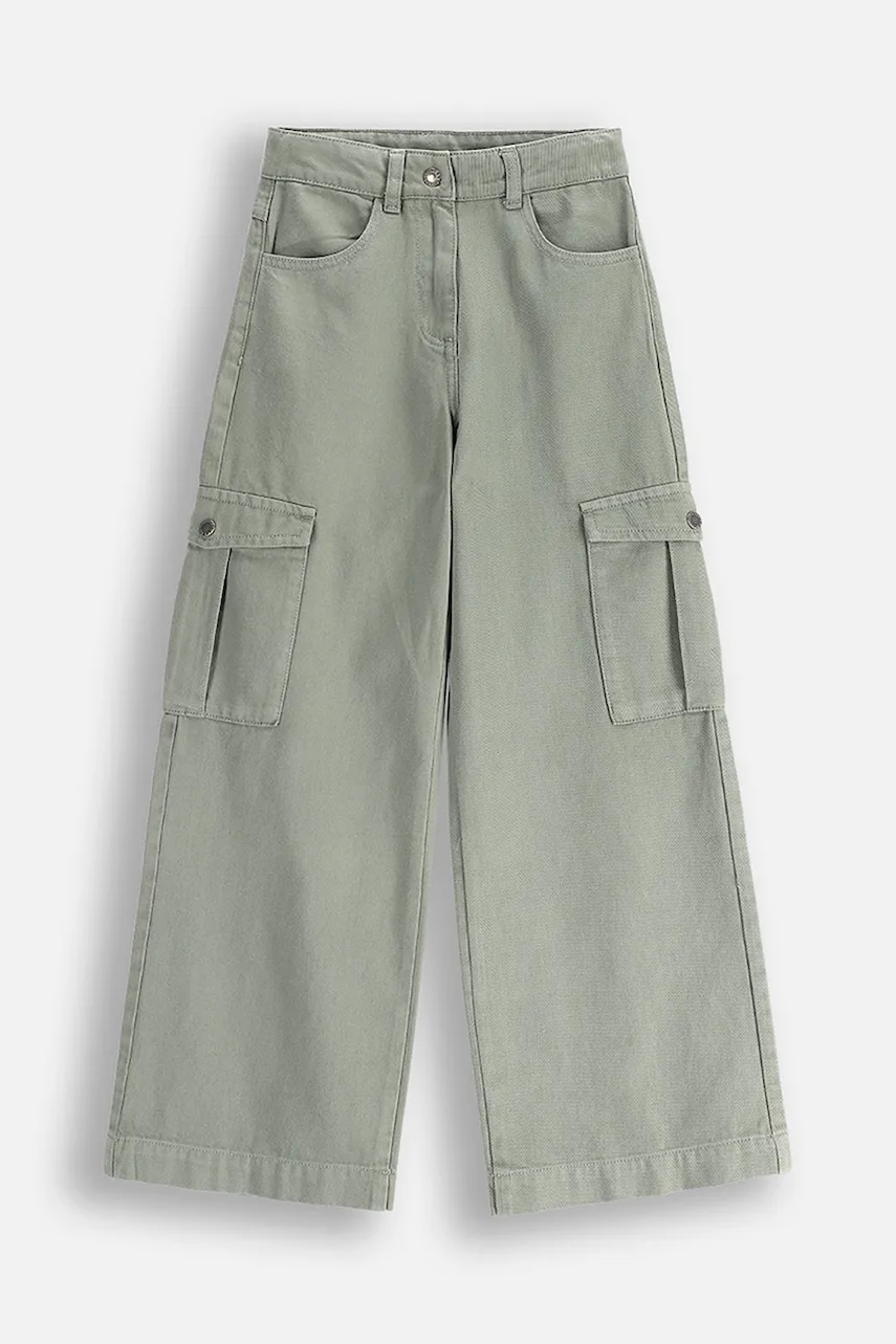 Coccodrillo pantaloni culoarea verde, DREAM DIARIES GIRL JUNIOR