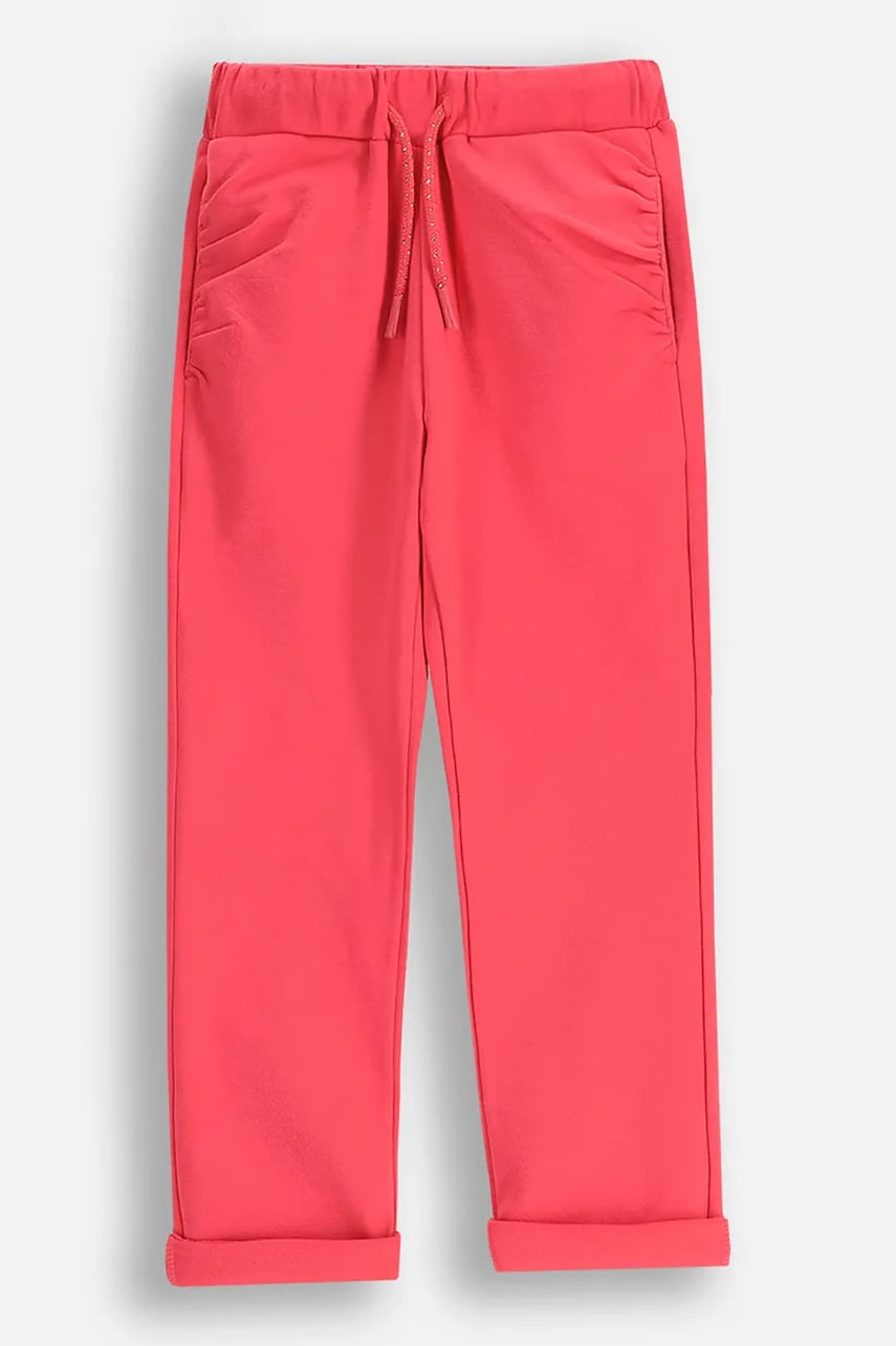 Coccodrillo pantaloni de trening pentru copii culoarea roz, uni, MAXITROPIC GIRL KIDS Coccodrillo pantaloni de trening pentru copii culoarea roz, uni, MAXITROPIC GIRL KIDS