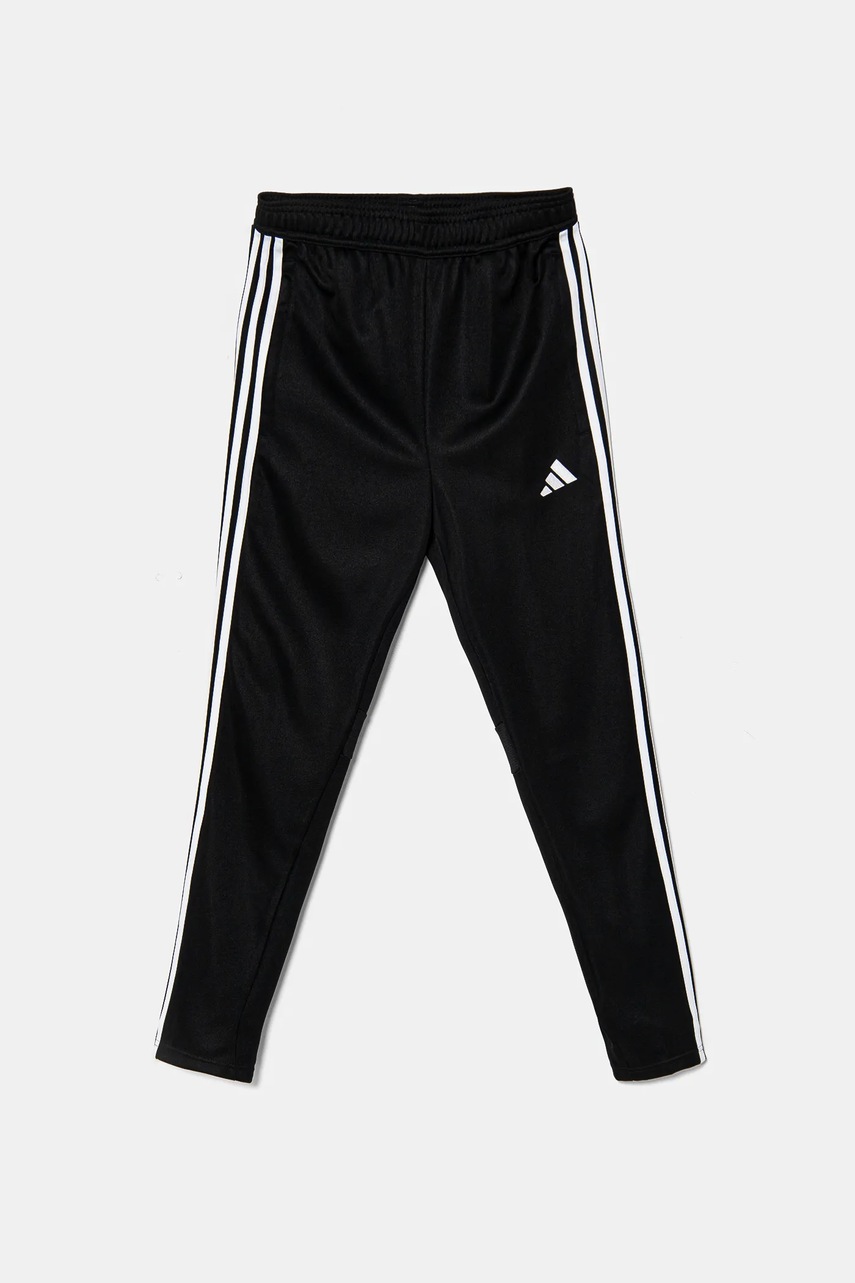 Детские спортивные штаны adidas Performance цвет чёрный с аппликацией JD0573