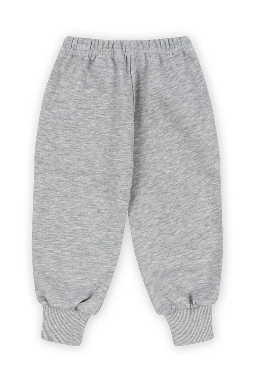 Детские спортивные штаны Konges Sløjd LOU SWEAT PANTS OCS цвет серый с узором KS102593