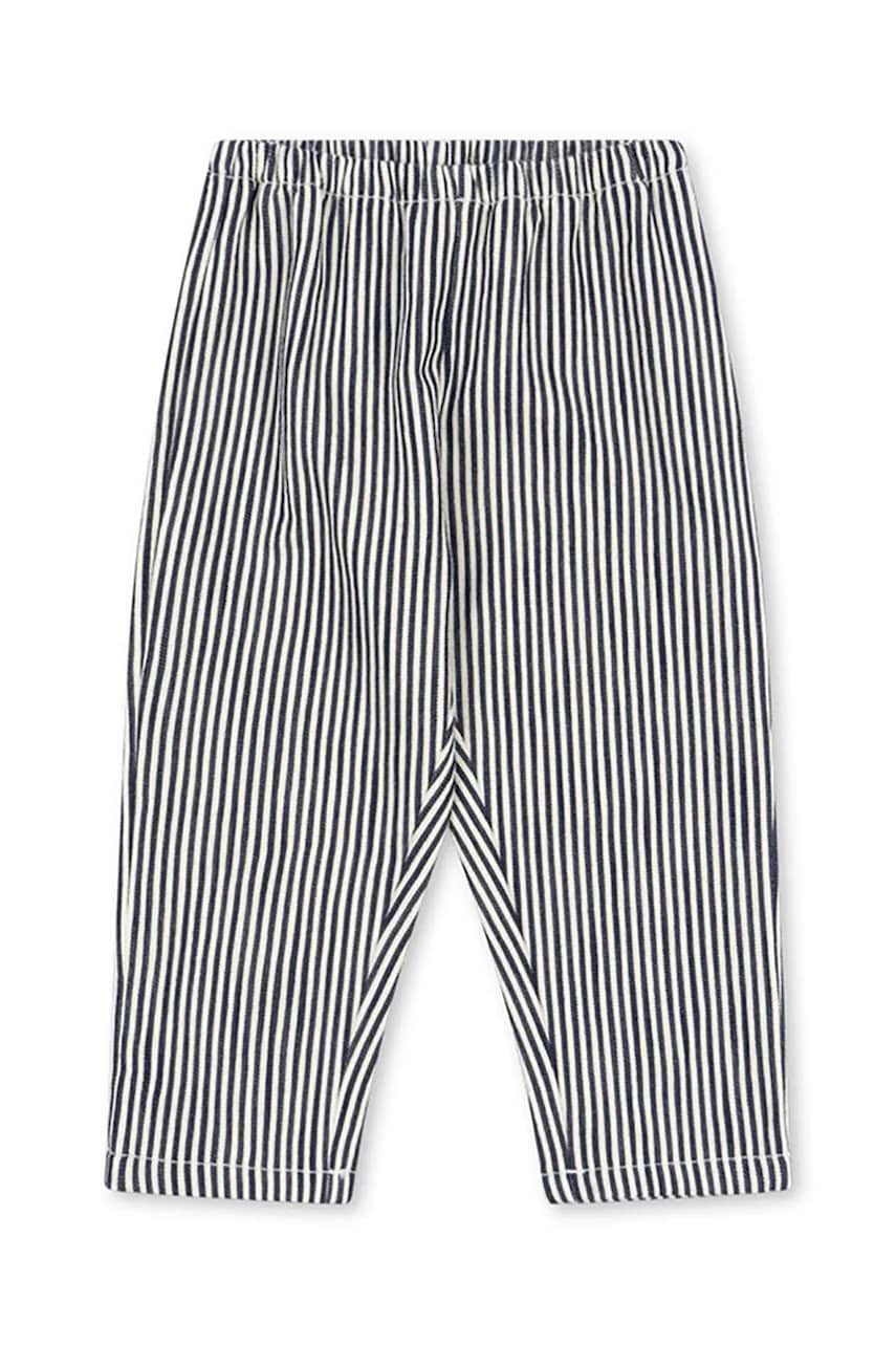Детские хлопковые брюки Konges Sløjd FENDER PANTS GOTS цвет чёрный с узором KS102806 Детские хлопковые брюки Konges Sløjd FENDER PANTS GOTS цвет чёрный с узором KS102806