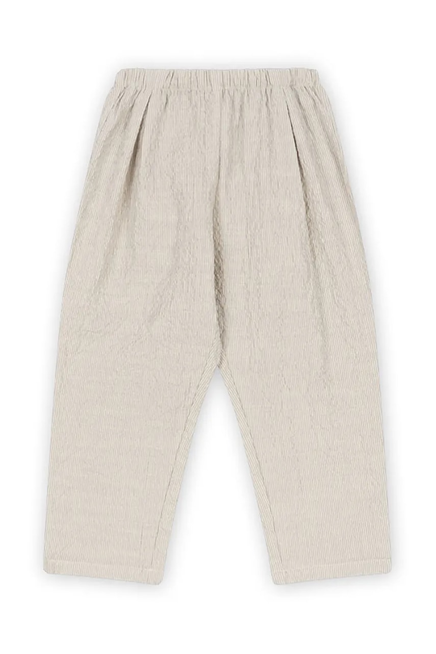 Детские брюки Konges Sløjd ELLIOT PANTS GOTS цвет серый с узором KS102293 Детские брюки Konges Sløjd ELLIOT PANTS GOTS цвет серый с узором KS102293