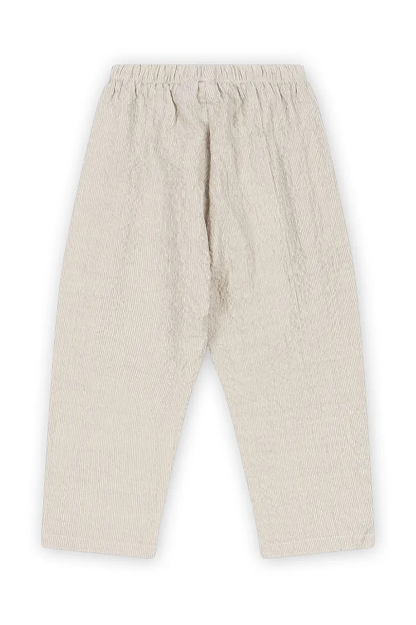 Konges Sløjd gyerek nadrág ELLIOT PANTS GOTS szürke, mintás, KS102293 termék 2. képe