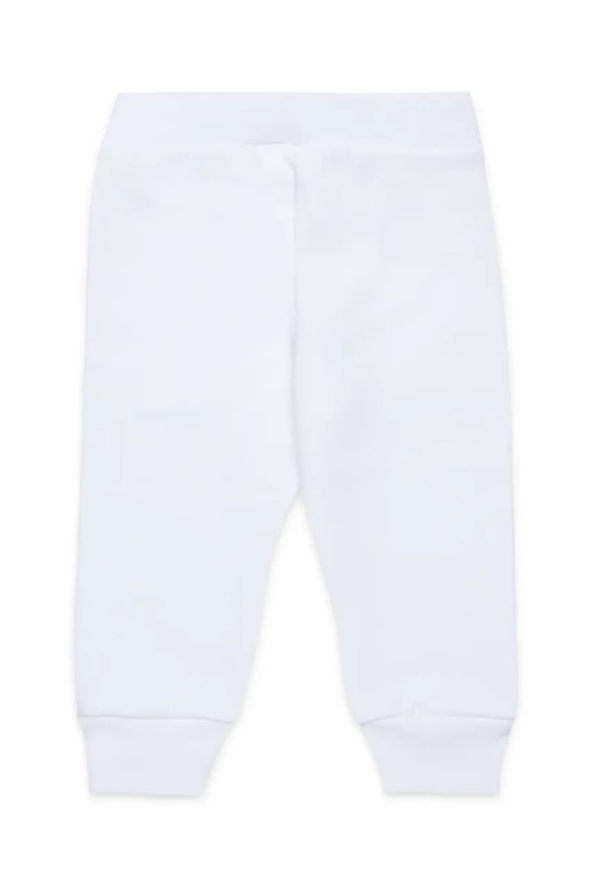 Хлопковые штаны для младенцев Marni MP192B TROUSERS цвет белый с принтом M01436 Хлопковые штаны для младенцев Marni MP192B TROUSERS цвет белый с принтом M01436