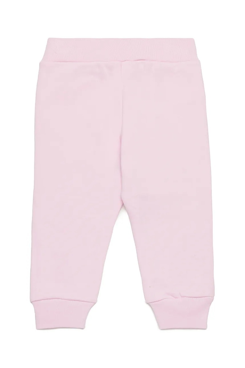 Бавовняні штани для немовлят Marni MP192B TROUSERS колір рожевий з принтом M01436