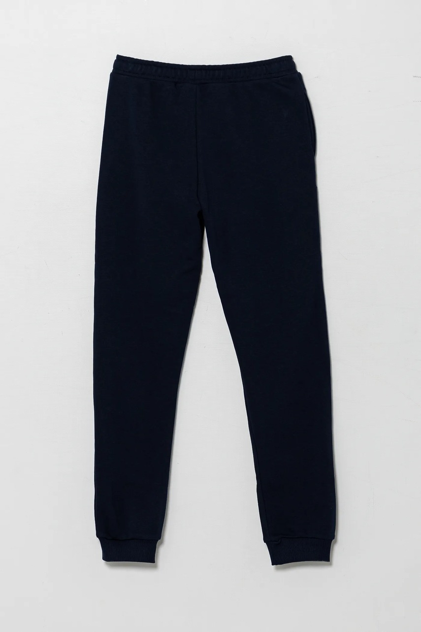 Дитячі спортивні штани Fila LOFFENAU колір синій однотонні FAT0625