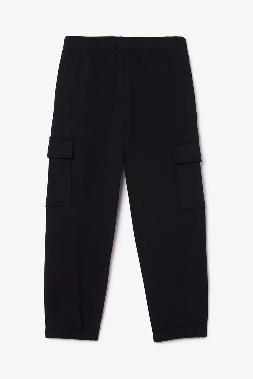 Lacoste gyerek melegítőnadrág fekete, sima, XJ7345 termék 2. képe