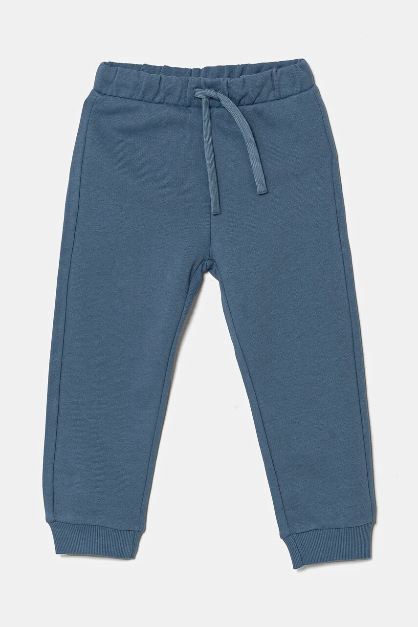 United Colors of Benetton pantaloni de trening pentru copii neted, 3J70GF010