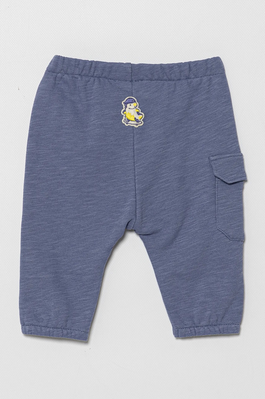 Детские спортивные штаны United Colors of Benetton цвет фиолетовый однотонные 3Z4JAF028