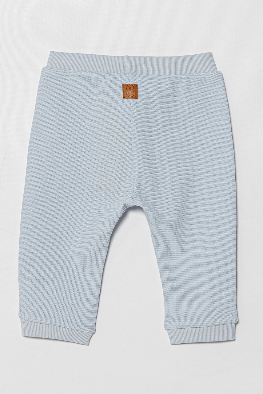 Хлопковые штаны для младенцев United Colors of Benetton однотонные 3X3MAF027 Хлопковые штаны для младенцев United Colors of Benetton однотонные 3X3MAF027