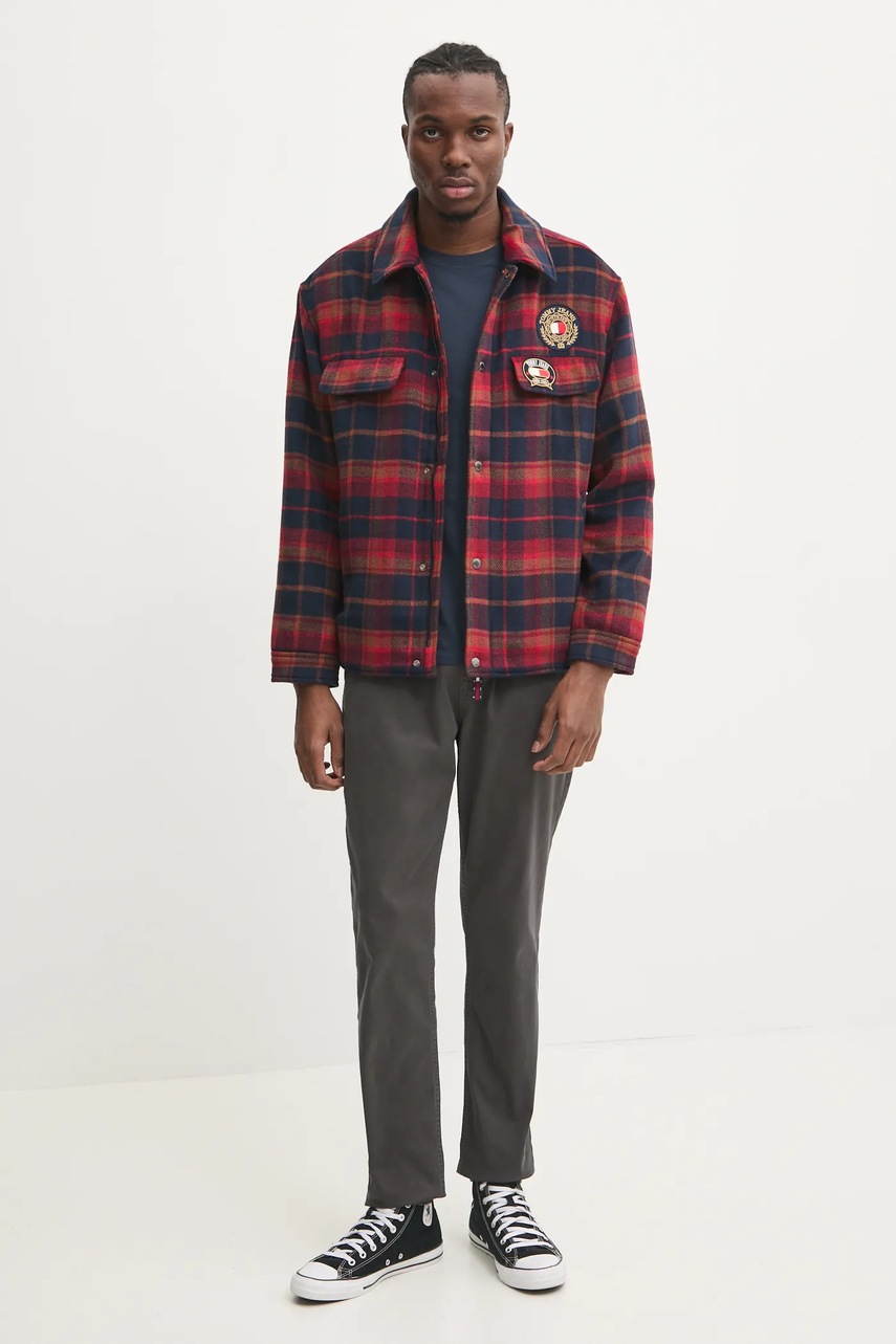 Брюки Tommy Jeans мужские цвет серый DM0DM20283 Брюки Tommy Jeans мужские цвет серый DM0DM20283