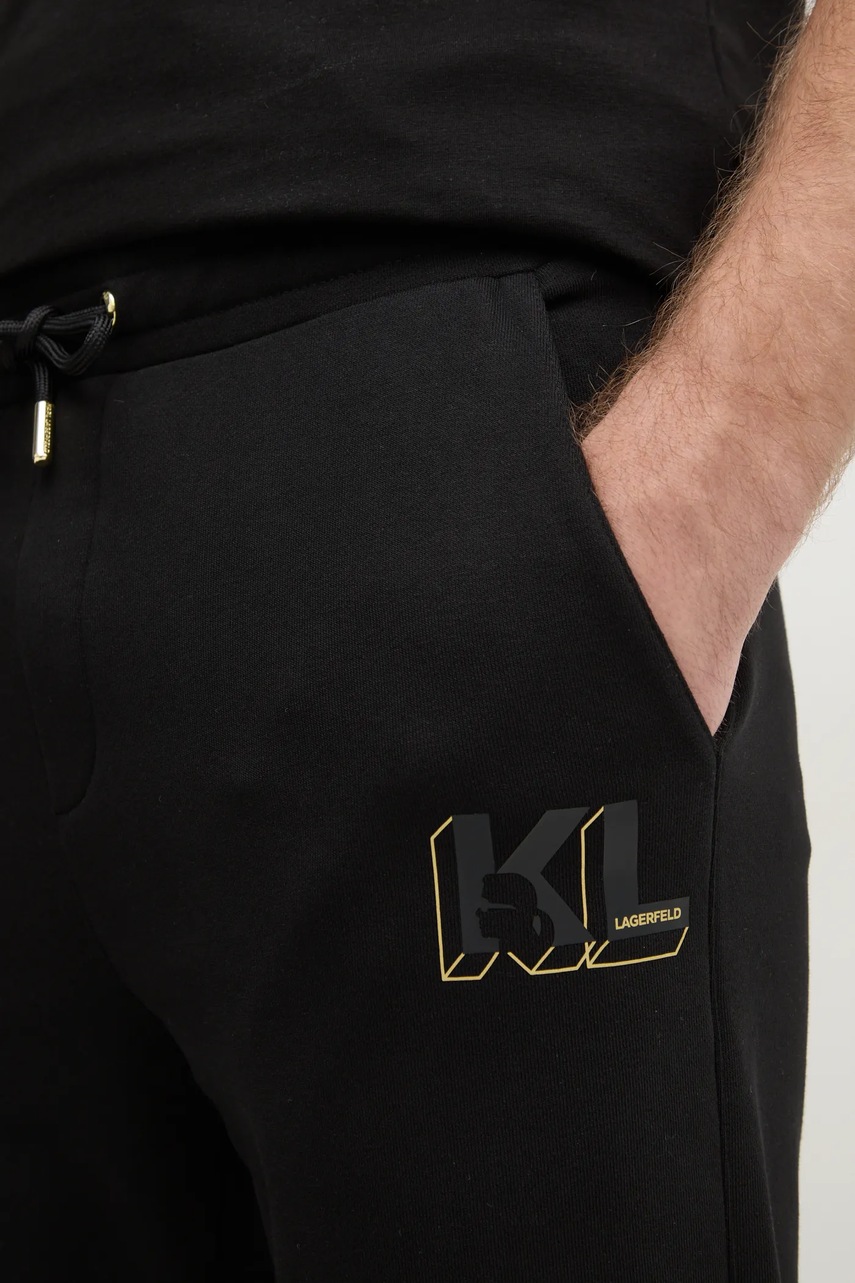 Спортивні штани Karl Lagerfeld колір чорний однотонні 705470.551900 